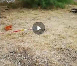Καθαρισμένο οικόπεδο χωρίς χόρτα και σκουπίδια